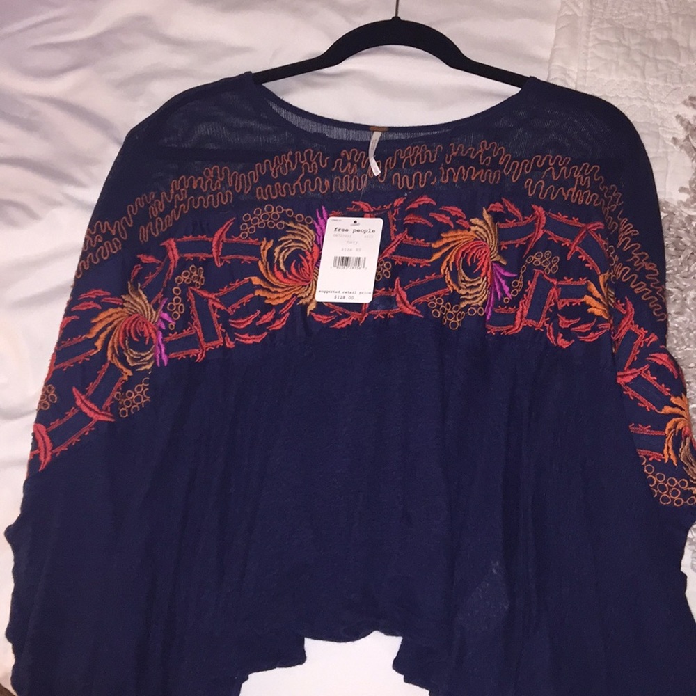 Free People Embroidered Top - Picture 4 of 4